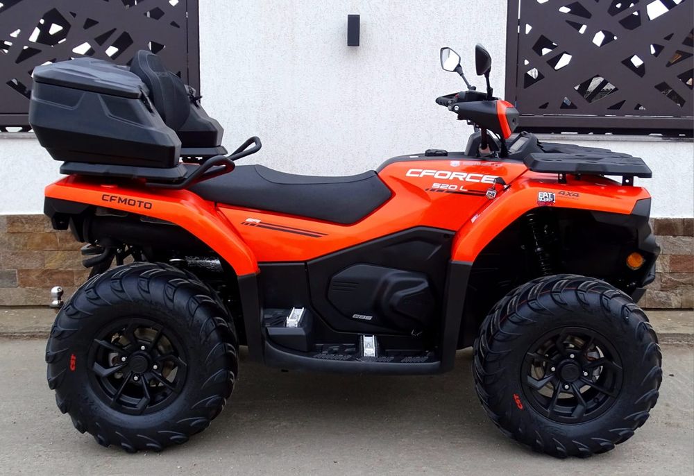 ATV CF MOTO 520 L ‼️X5 EURO 5‼️2026 ‼️380 KM‼️4x4