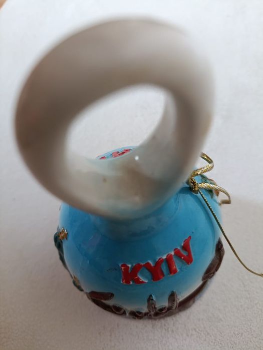 Колокольчик. Киев. Сувенир. 13 × 7,5 см.