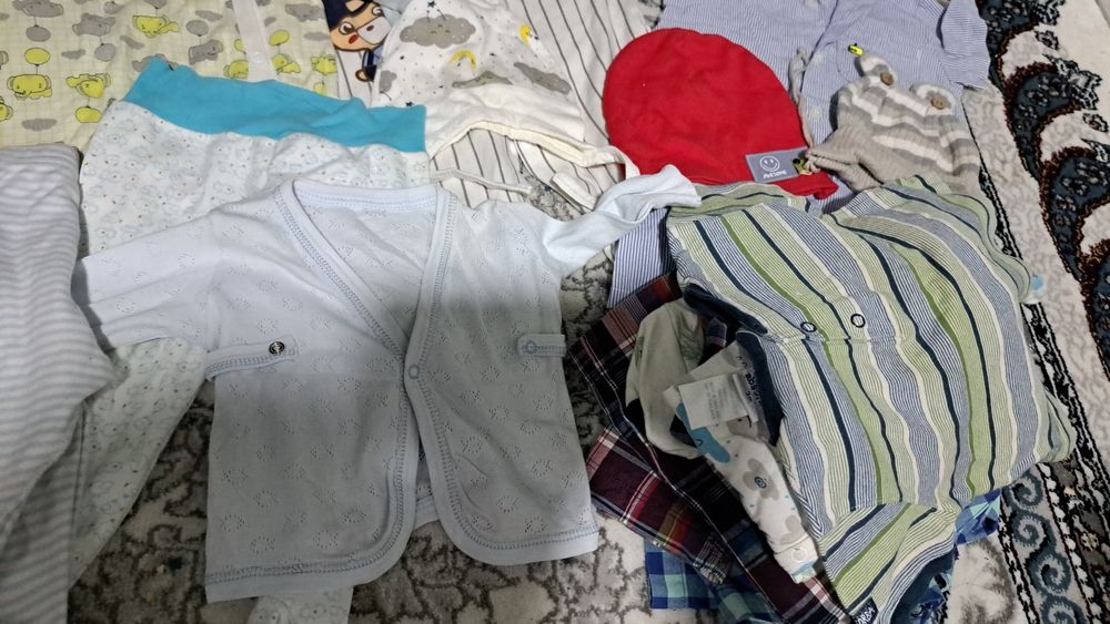 Одежды для новорождённого мальчика