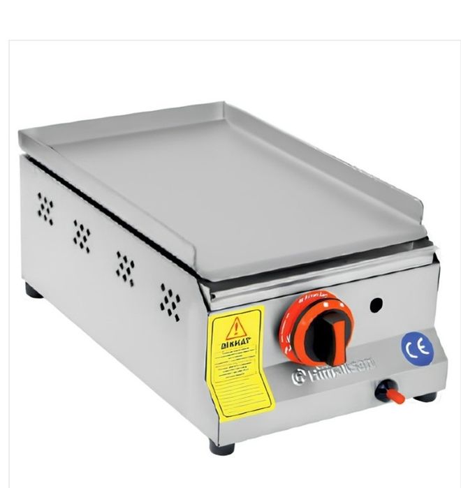 Професионална скара Електрическа, гладка плоча. газова скара. СЕ - Сто