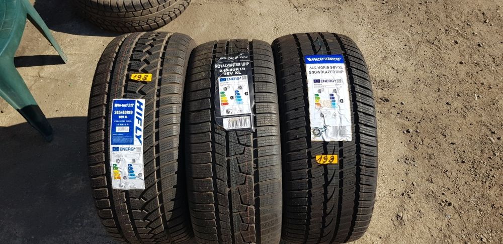 НОВИ ЗИМНИ-19цола-245/40-1бр.-180лв.- с монтаж и баланс