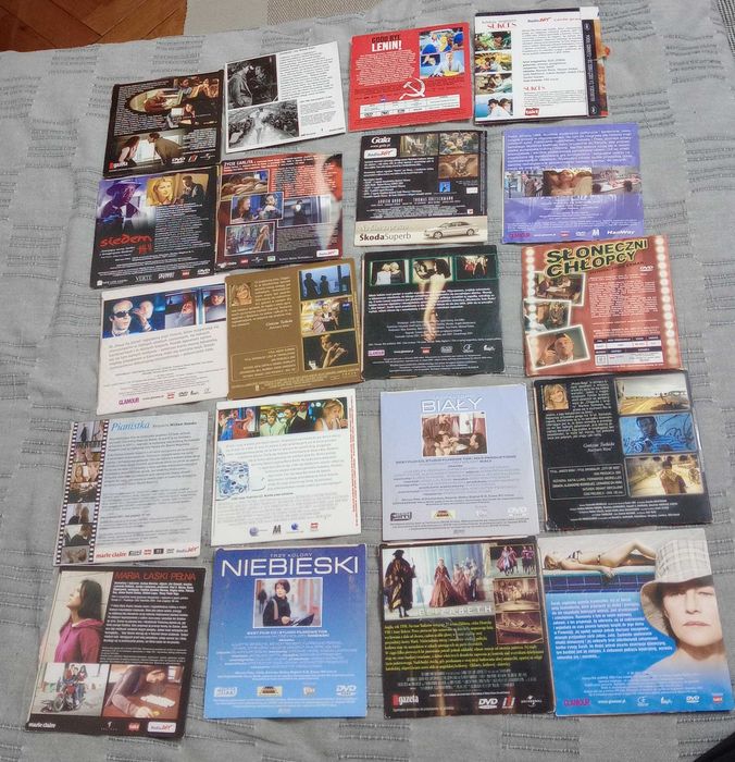 Lot 20 buc. DVD filme audio engleza subtitrat poloneza
