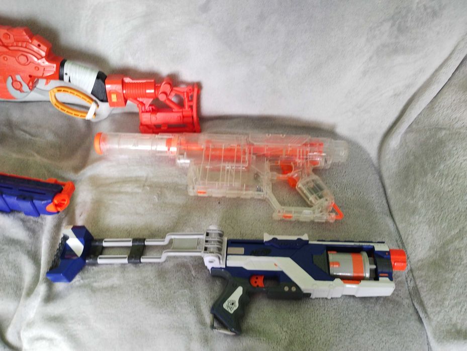 NERF колекция с много аксесоари