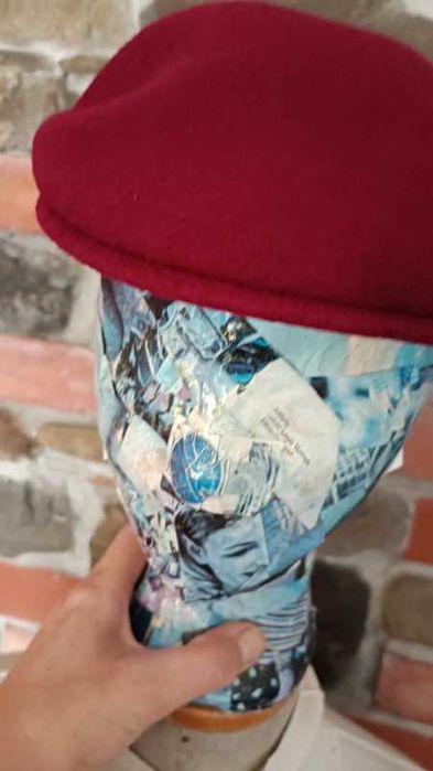 Șapcă plată din lână engleză Kangol