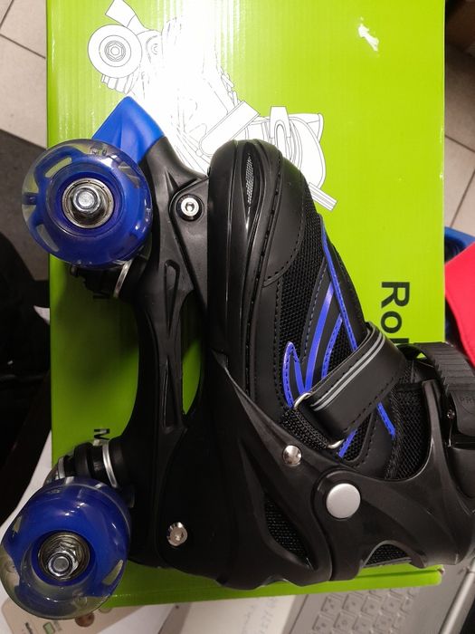 Ролкови кънки,светещи размер М-от№ 33 до № 37| 20-23 см