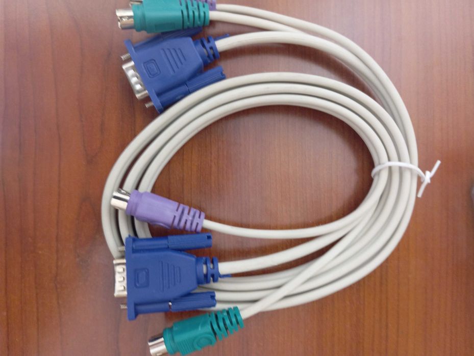 Кабель KVM VGA +PS/2
