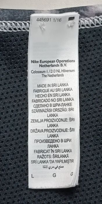 Nike DRI-FIT Everything Leopard Bra оригинално бюстие потник с подплънки L Найк спорт фитнес тренировки