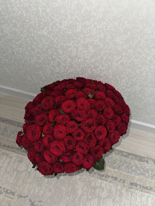 Букет 101 красные розы