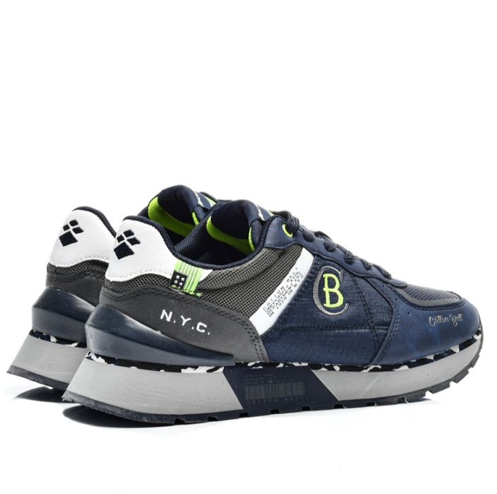 Adidasi Sport Navy Cotton Belt