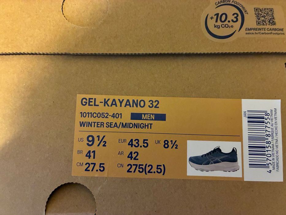 Нови ASICS Gel Kayano 32 оригинал мъжки маратонки за бягане кецове