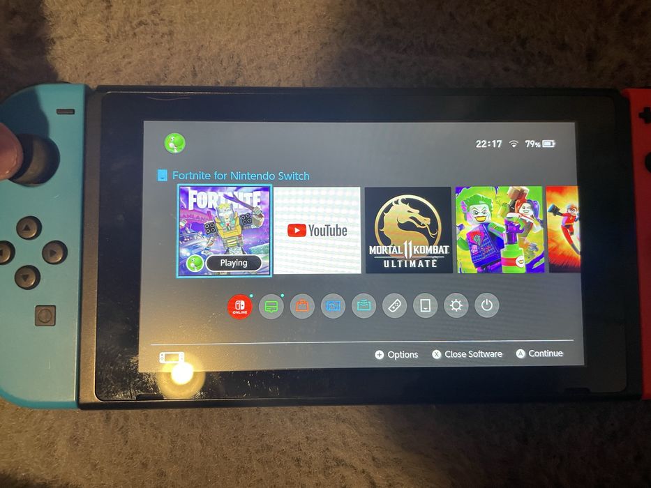 Nintendo switch standard edition | jocuri +card micro sd |