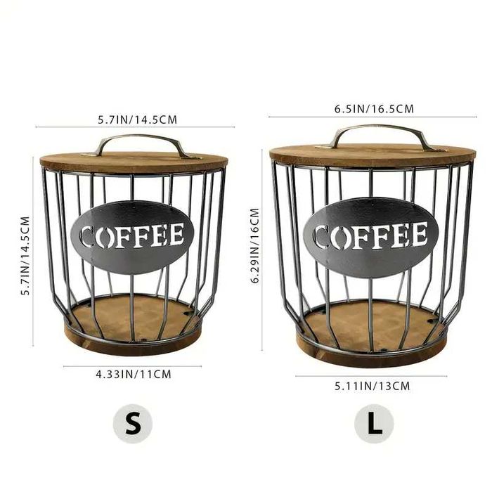 Метална поставка за кафе капсули Органайзер Nespresso Dolce Gusto