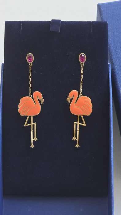 Серьги Сваровски