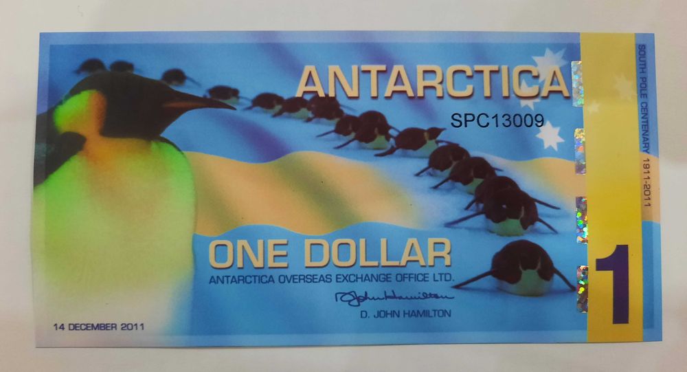 ЛОТ UNC Банкноти - Антарктида