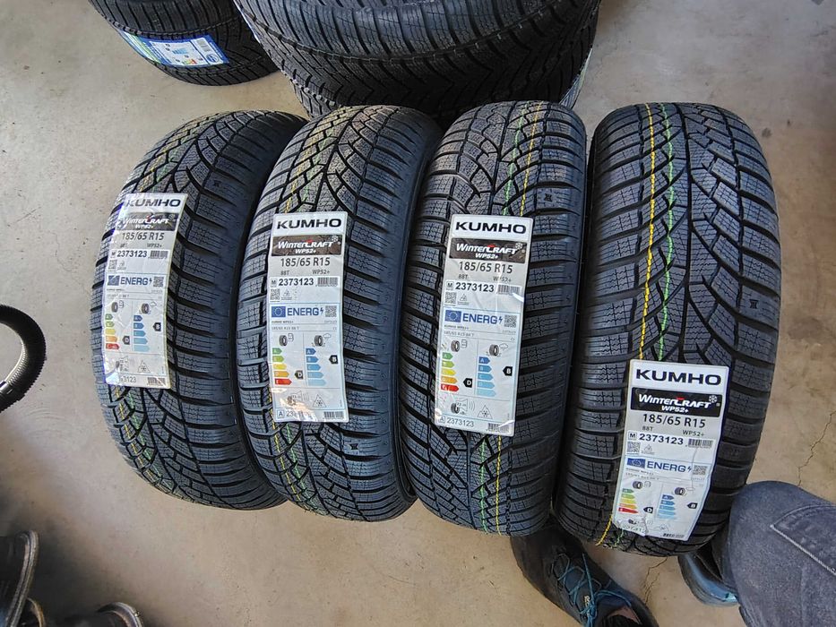 4бр.НОВИ зимни гуми KUMHO 185 65 15 DOT26 цена за брой