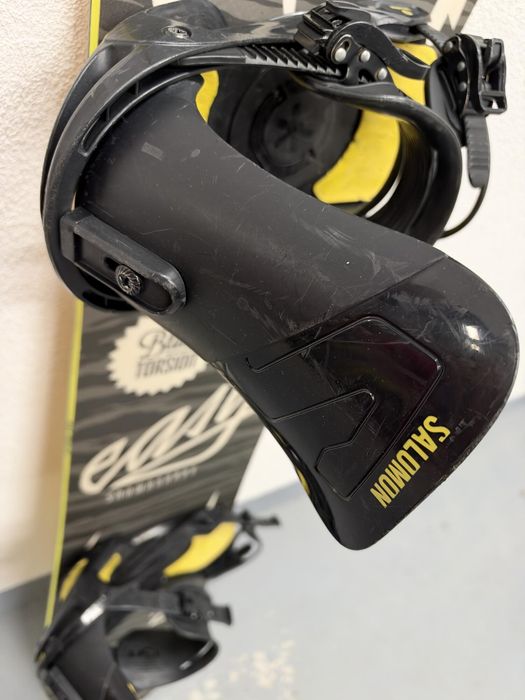 placa snowboard easy black torsion 156 cm