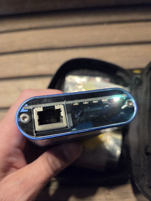 Pockethernet V1 Tester Profesional Cabluri Ethernet Analizor Retea cu Husa si Accesorii