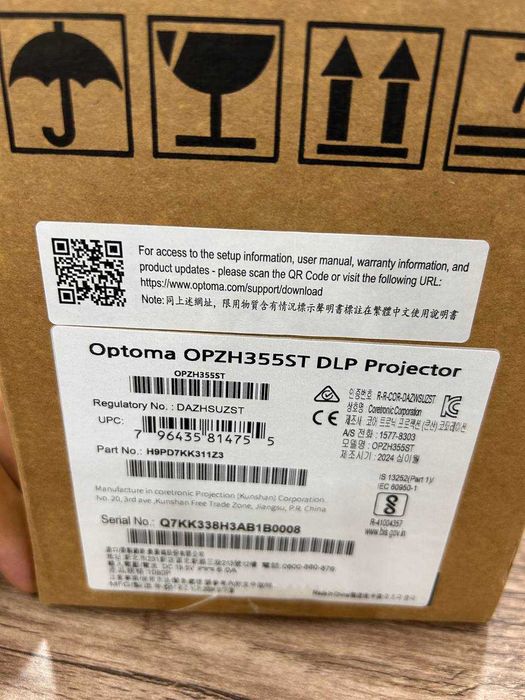 Optoma OPZH355ST проектор (лазерный)