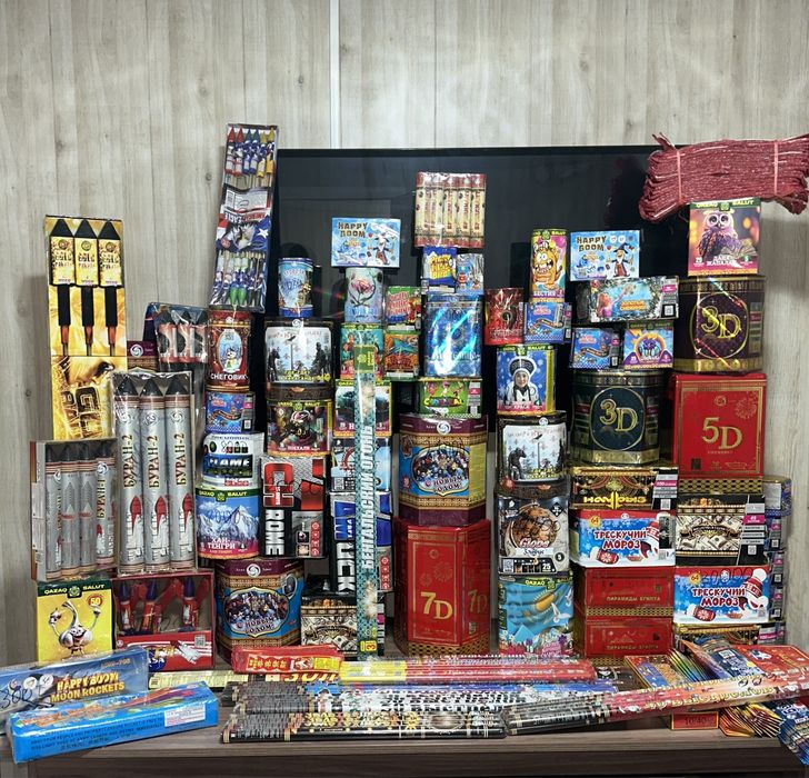 Салюты в наличии