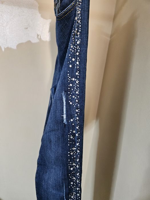 Blugi cu talie inalta  S-M