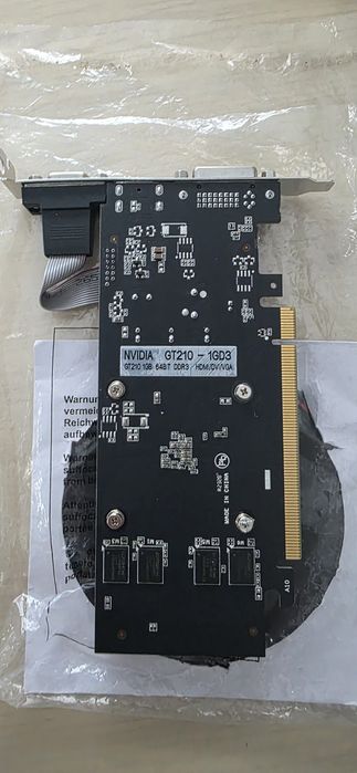 Placa video nvidia gt210 - 1gd3