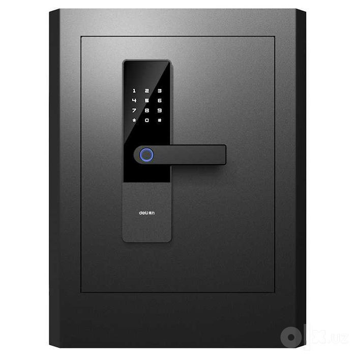 Seyf Deli Сейф Дели 4100K биометрический 510х380х340 47,2кг Скидки !!!
