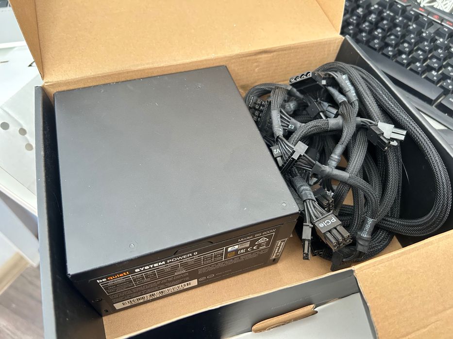 Захранване be quiet! System Power 9 — 600W, 80+ Bronze