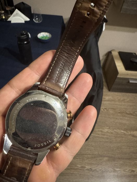 Часовник Fossil 10ATM сапфир кристал