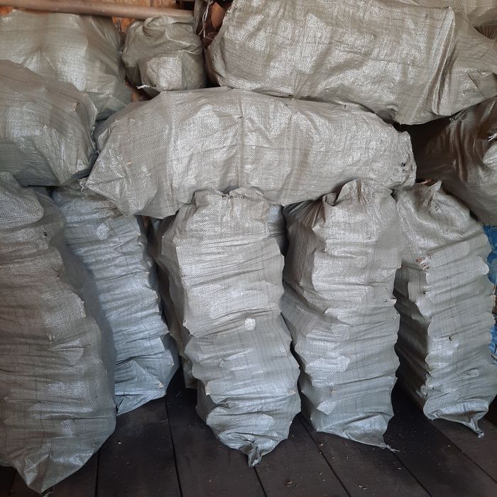 ДРОВА рубленные мешками