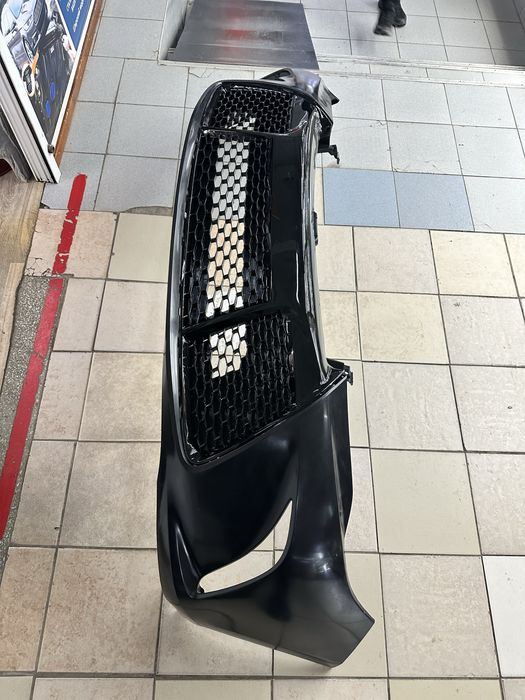 Решетка+бампер на Toyota camry 55