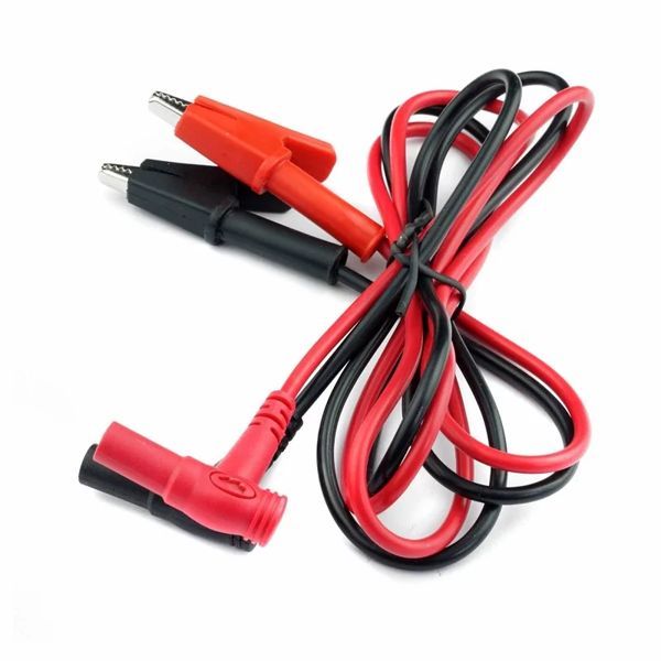 Кабели за мултицет с крокодилски щипки 105см