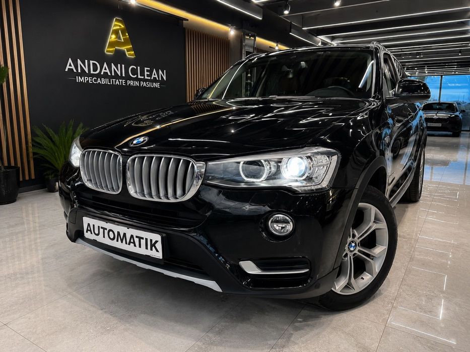 BMW X3 2.0d Xdrive Aut XLine Head-Up Piele,Navi Proff,Import Germania