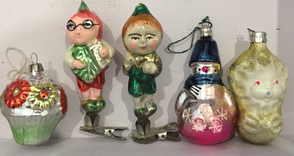 Новогодние игрушки СССР