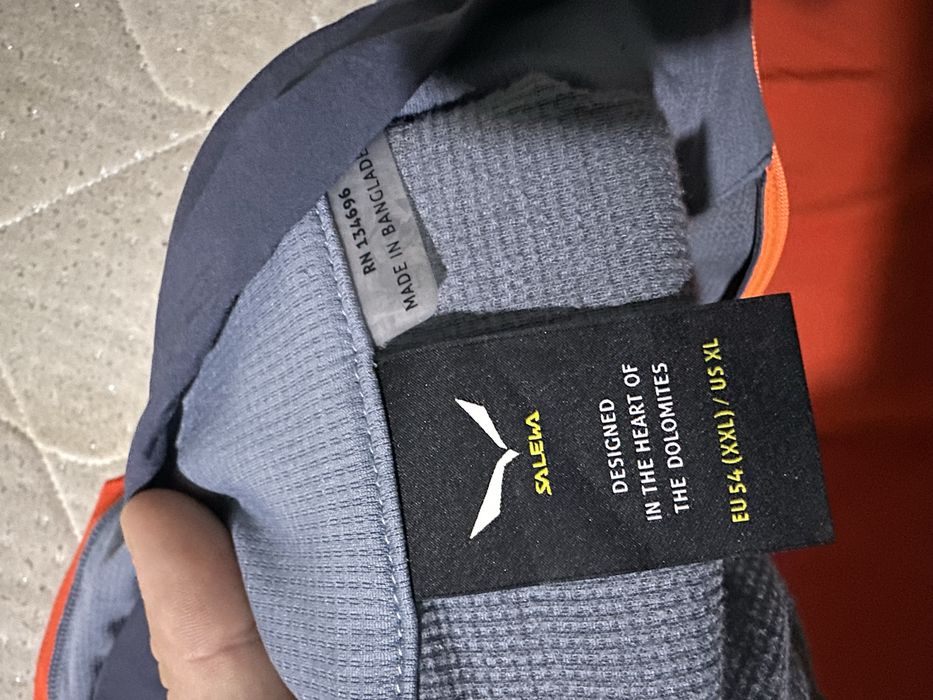 Salewa Ortles M L/s Zip Tee мъжко планинско горнище