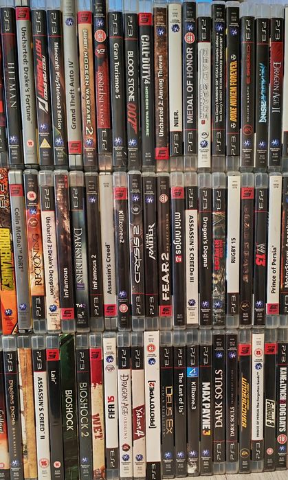 Jocuri PS3 originale – 70 lei/bucată – colecție mare