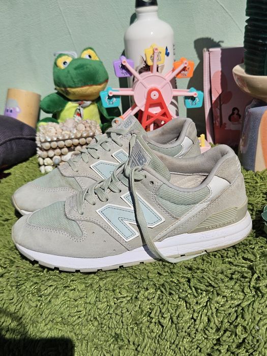 New Balance 996 кецове в зелено N36