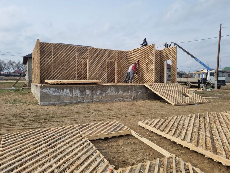 Строительство доступных каркасных домов