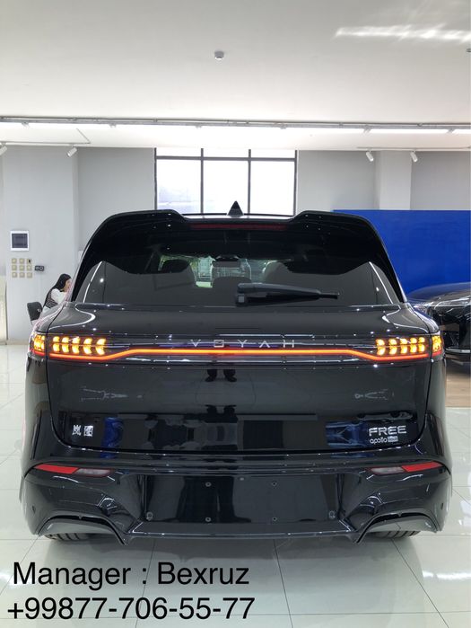 Voyah Free opollo Tech 318 Full 25/25 3 - yil 120 000 Km kafolat