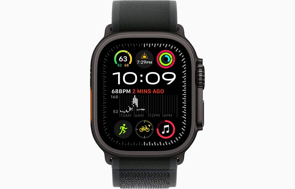 НОВ! Apple Watch Ultra 2 49mm Black Trail loop Гаранция