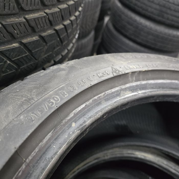 2x 215/50/17 M+S CONTINENTAL Stare excelentă