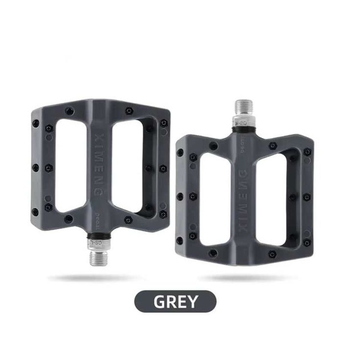 Композитни педали за велосипед, Машинни лагери, Пинове, Плоски, Цветни