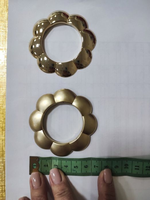 Люверсы: серебро, золото, матовые и глянец  100 тенге