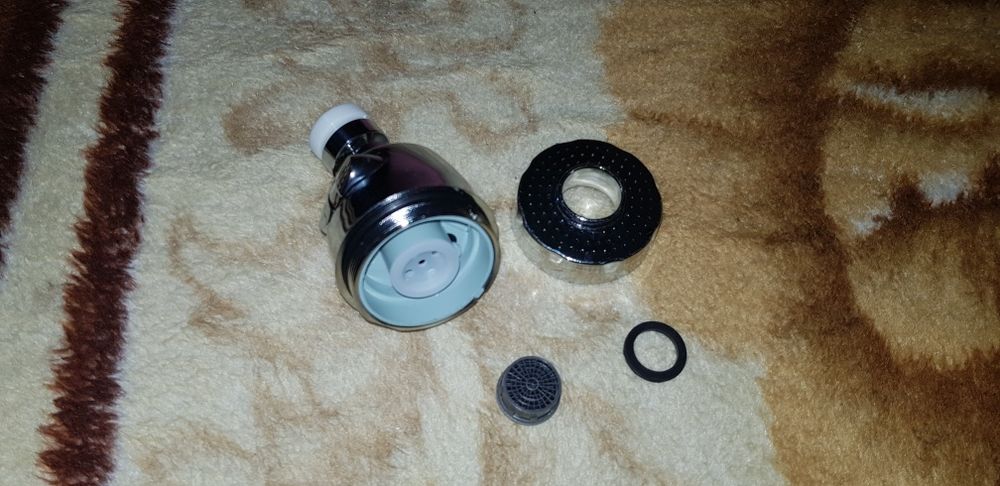 Cap baterie bucatarie-baie inox cu dublă functie