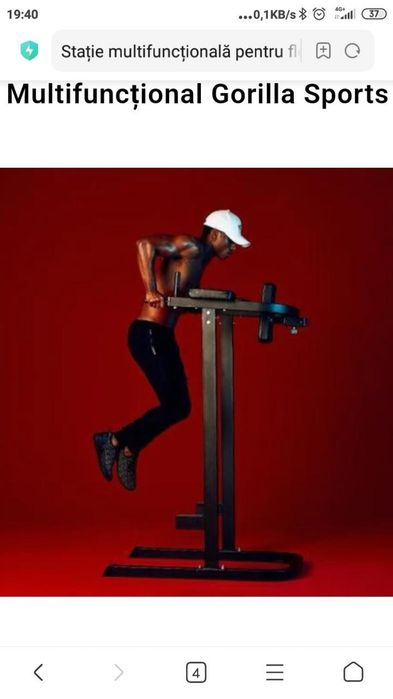 Dip Station Multifunctional Gorilla Sports