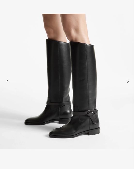 Кожени ботуши Jimmy Choo