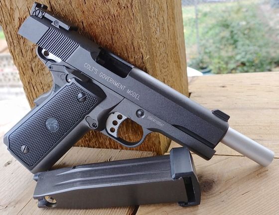 Pistol Airsoft Colt 1911 semi-metal 6mm FARA PERMIS DE PORT ARMA co2