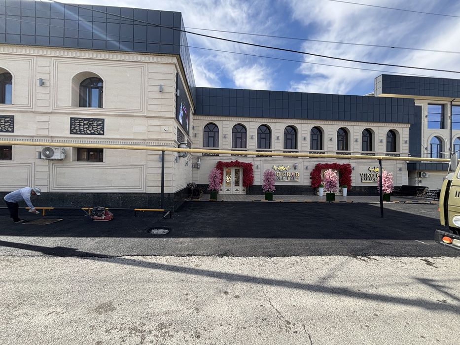 Асфальт укладка  асфальтирвание