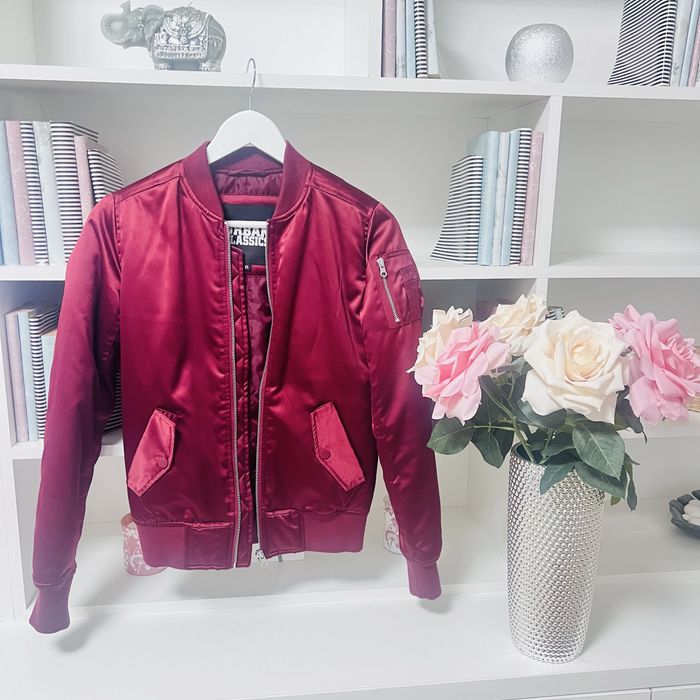 Geaca bomber satin