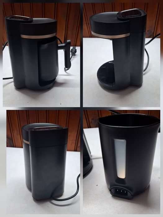 Кафеварка за турско кафе Philips 5000 Series,735 W,Черна/Матова мед, HDA150/62