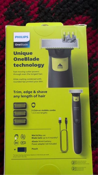 Aparat de ras philips one blade